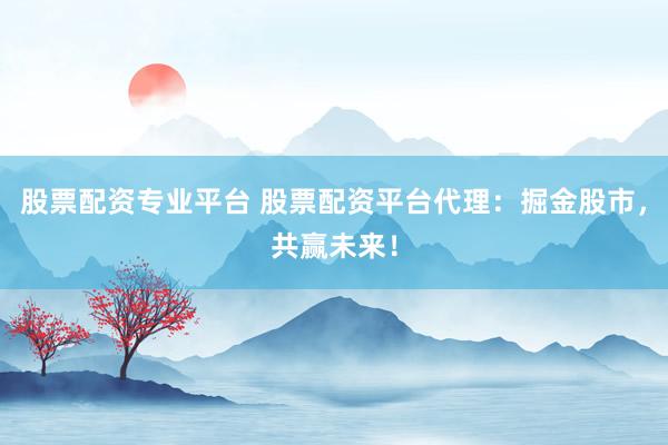 股票配资专业平台 股票配资平台代理：掘金股市，共赢未来！